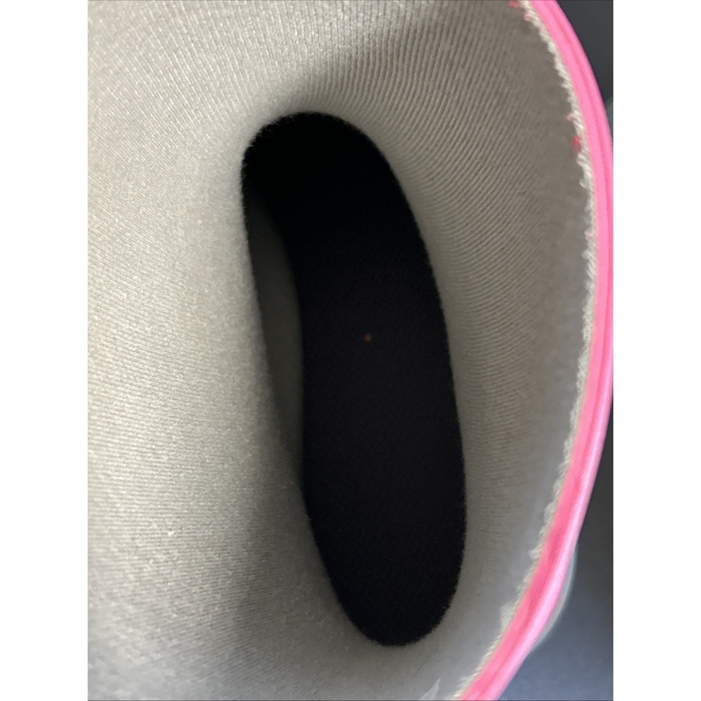 Bogs Holly Jr Girls 6 Mid Rain Boots Pink Round Toe Pull On Waterproof School - Picture 16 of 16